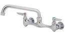 Matco-Norca Polished Chrome Kitchen Faucet with Double-Handle 