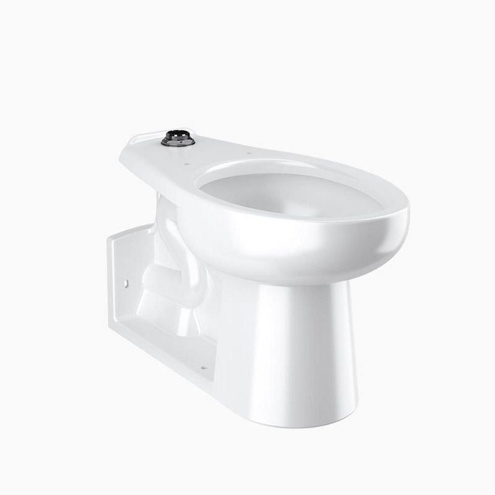 Sloan White 1.6 gpf Elongated Floor Mount Toilet Bowl 
