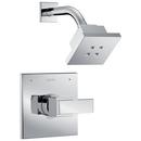 1.5 gpm Shower Faucet Trim with Single Lever Handle in Polished Chrome (Trim Only)