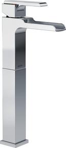 Delta Faucet Chrome Single Handle Vessel Filler Bathroom Sink Faucet with Riser 