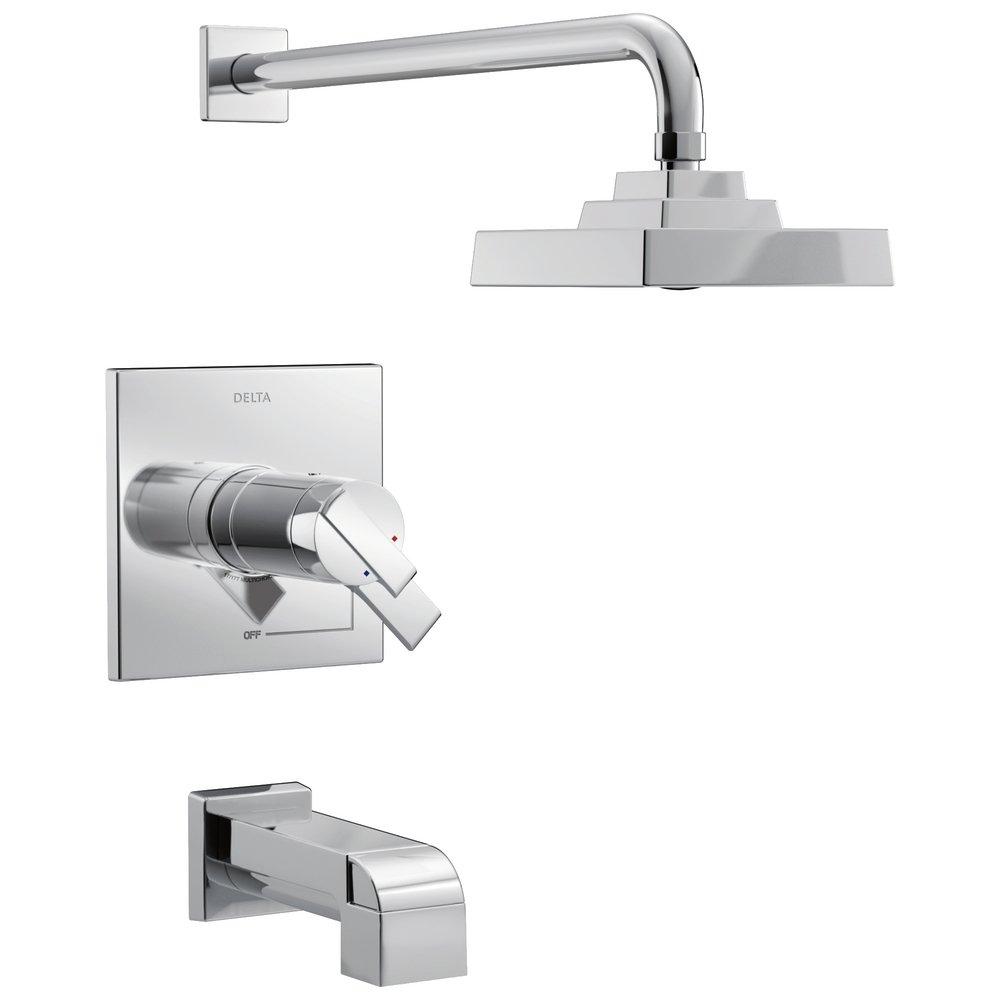 Delta Faucet Chrome Two Handle Single Function Bathtub & Shower Faucet (Trim Only) 