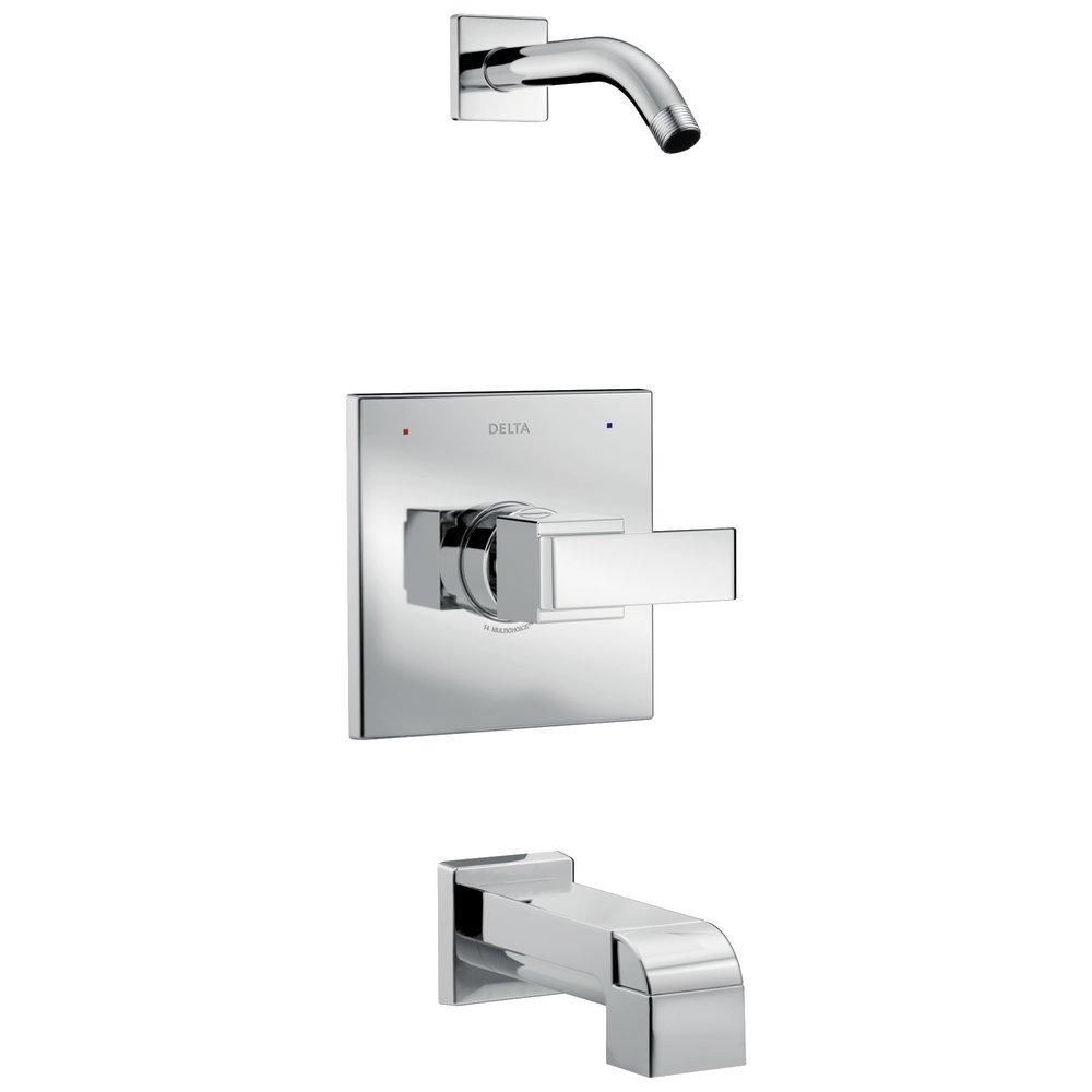 Delta Faucet Chrome Single Handle Single Function Bathtub & Shower Faucet Trim Only 