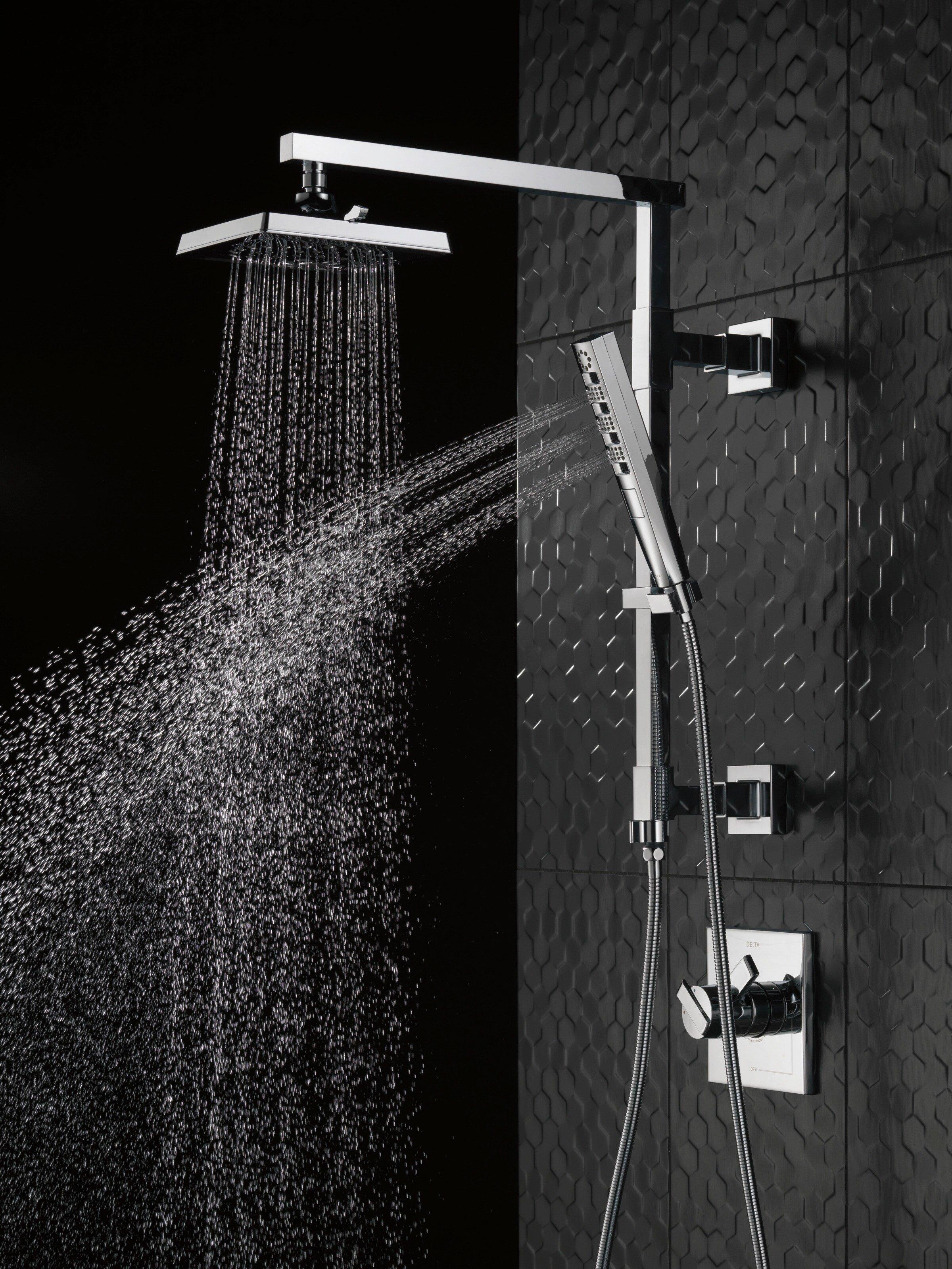 Delta Faucet Chrome Two Handle Bathtub & Shower Faucet (Trim Only) 