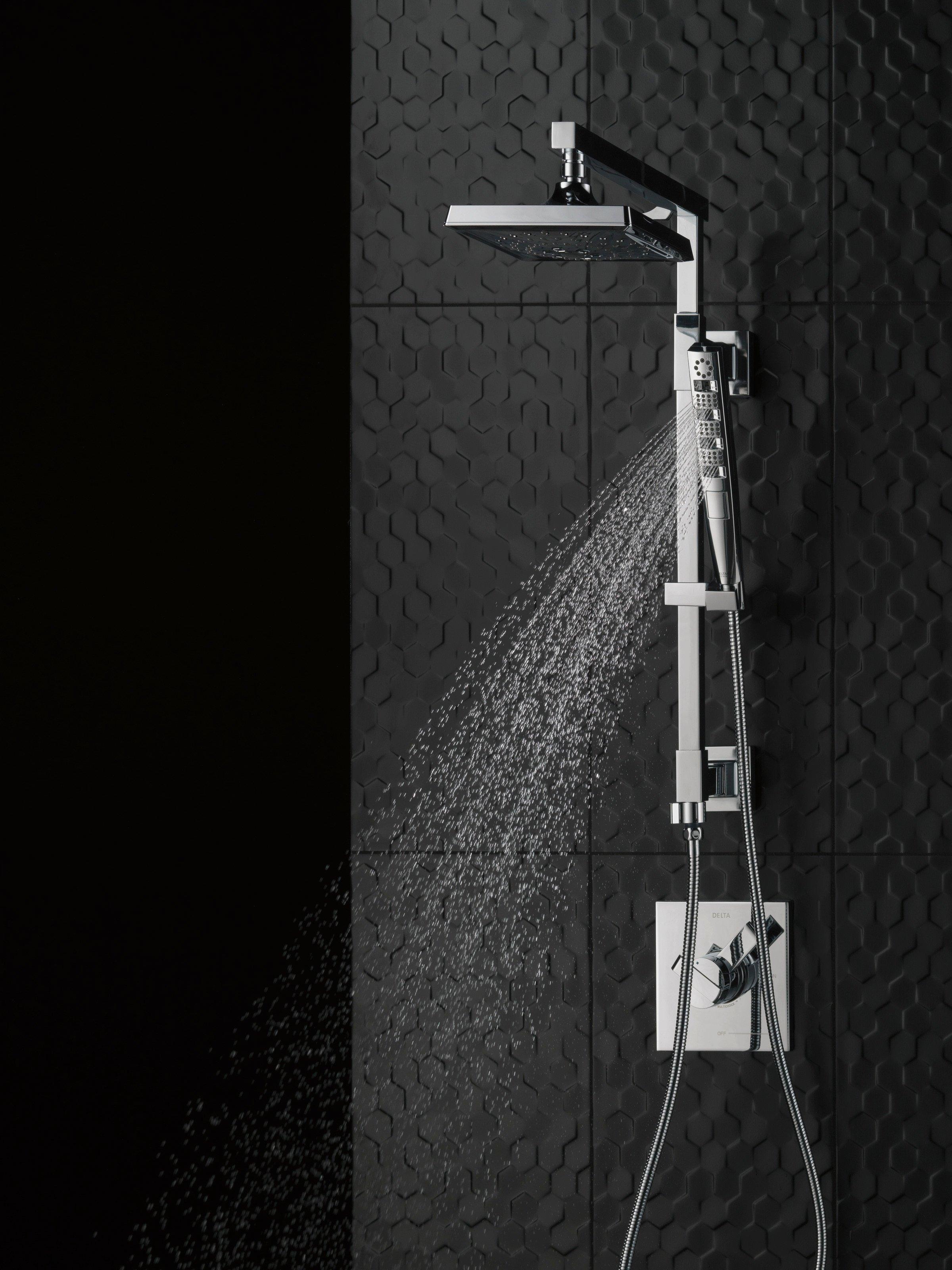 Delta Faucet Chrome Two Handle Bathtub & Shower Faucet (Trim Only) 