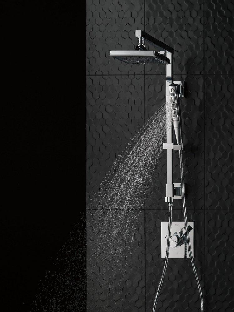 Delta Faucet Chrome Two Handle Bathtub & Shower Faucet (Trim Only) 