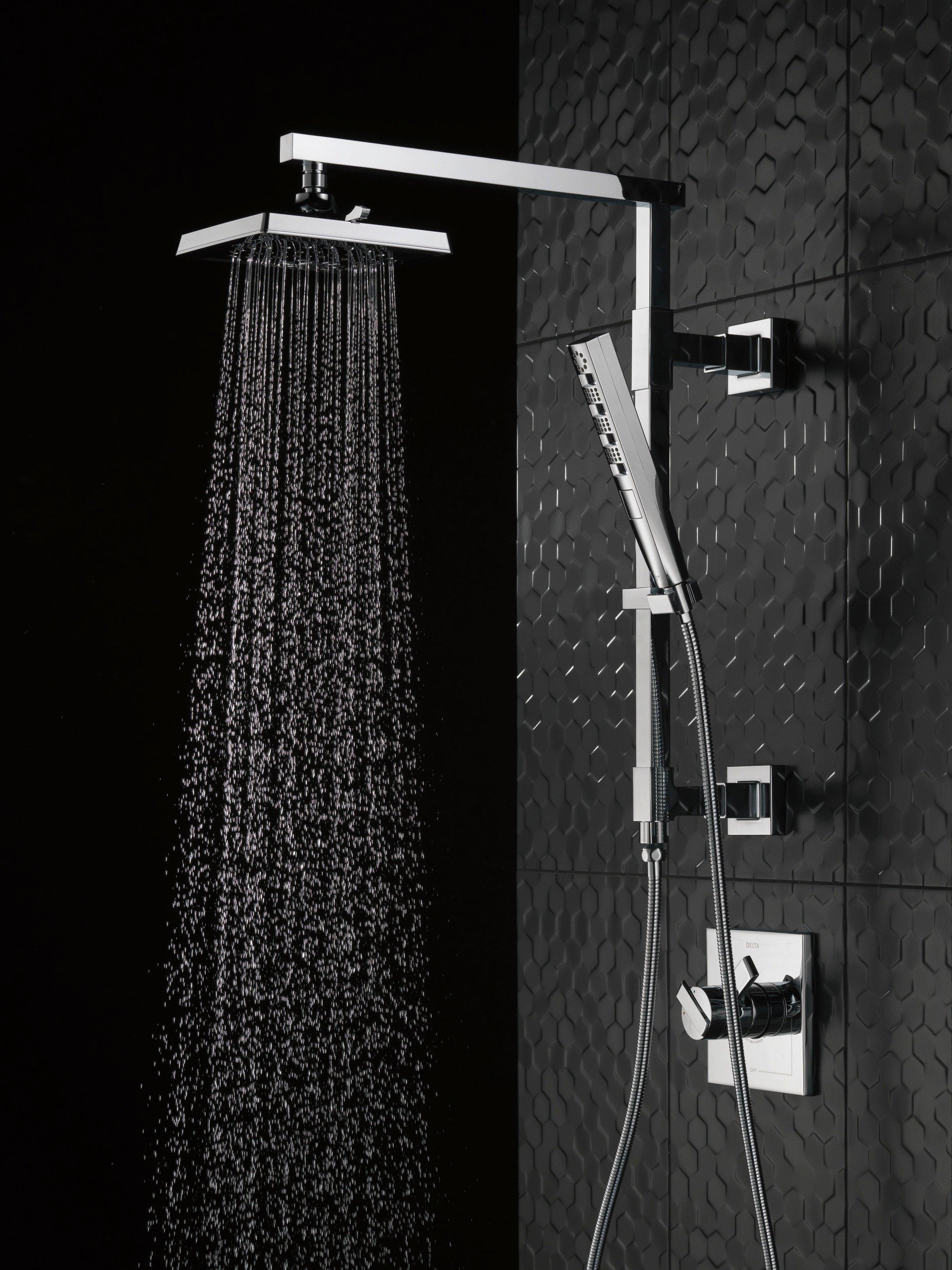 Delta Faucet Chrome Two Handle Bathtub & Shower Faucet (Trim Only) 