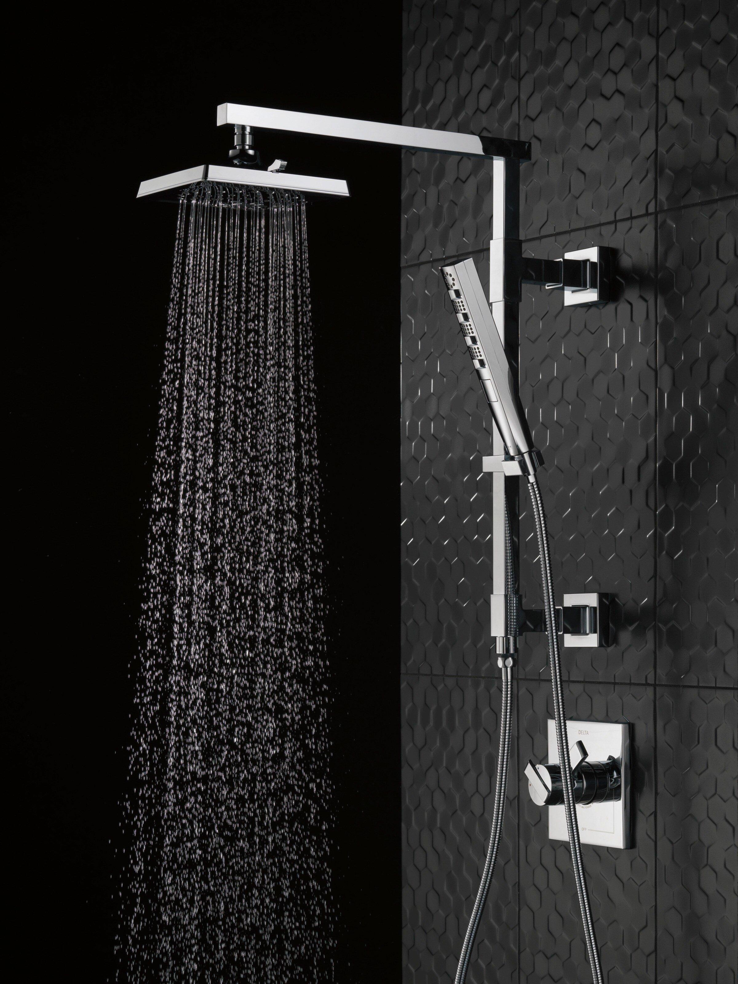 Delta Faucet Chrome Two Handle Bathtub & Shower Faucet (Trim Only) 
