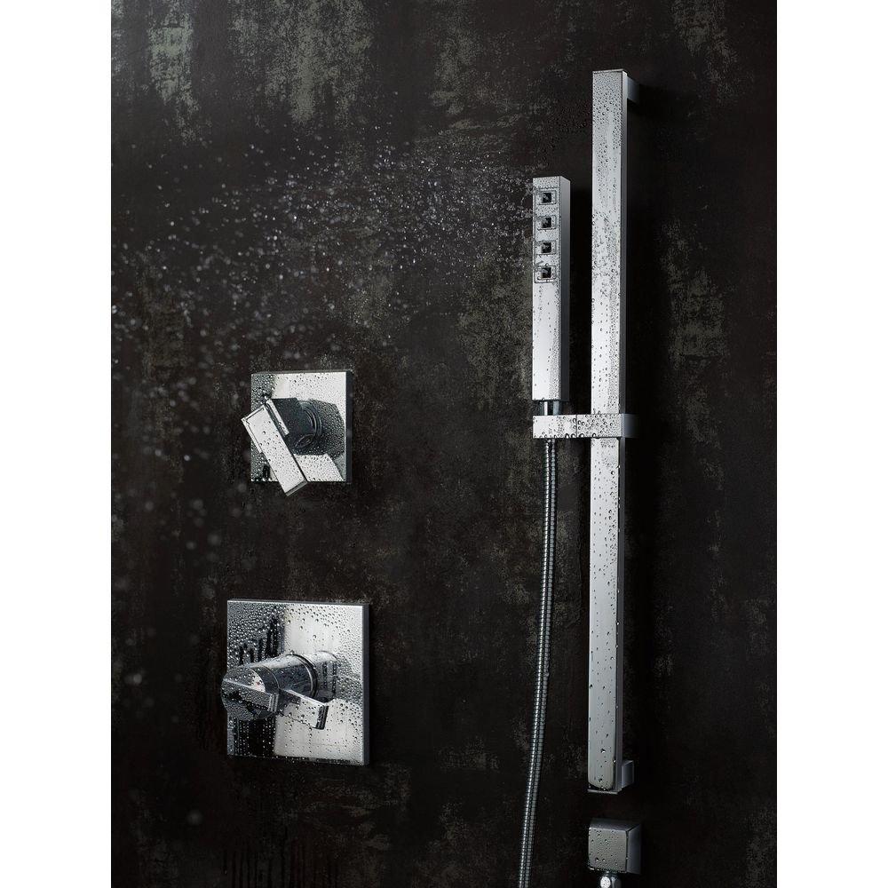 Delta Faucet Chrome Two Handle Bathtub & Shower Faucet (Trim Only) 