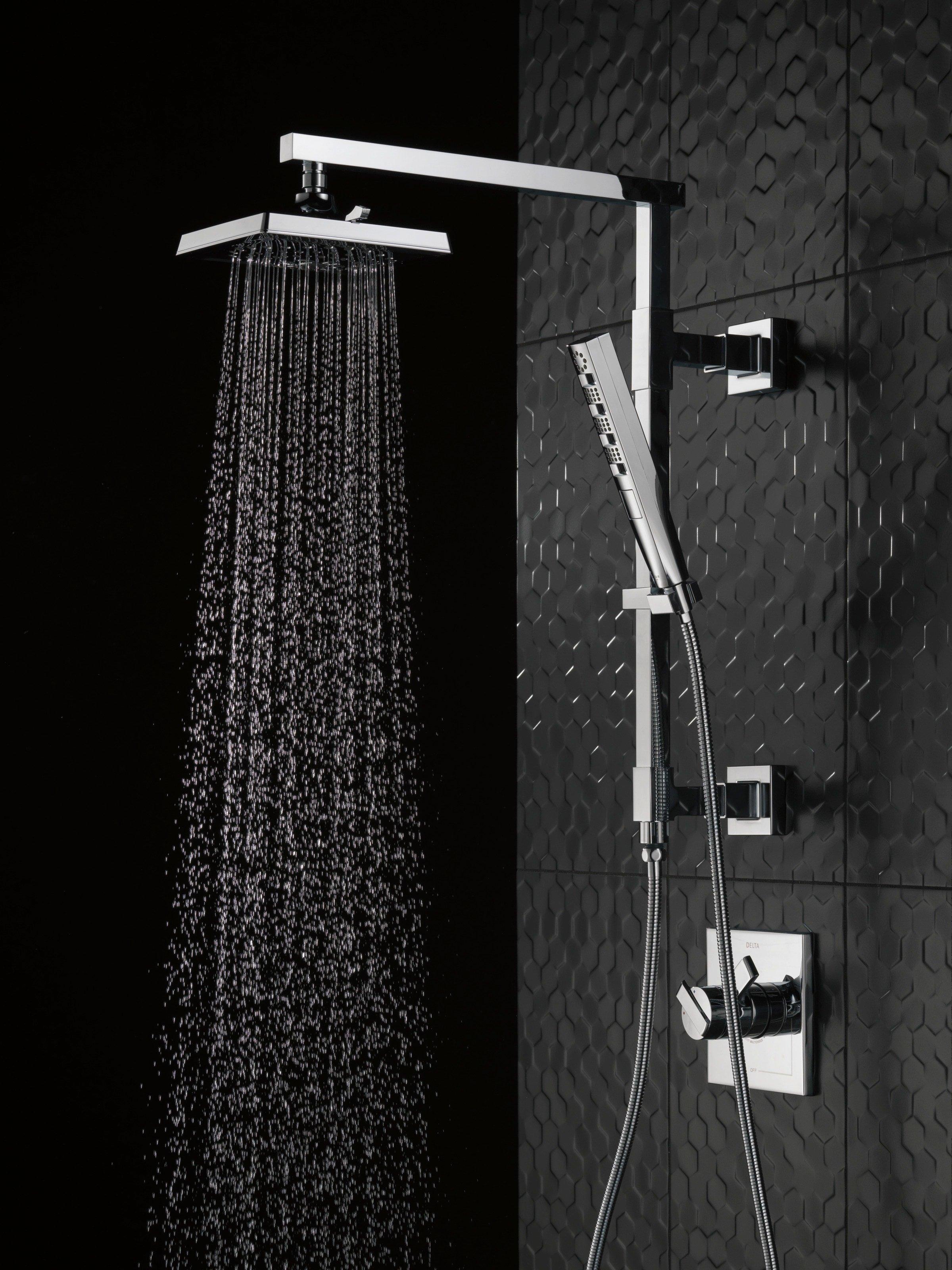 Delta Faucet Chrome Two Handle Bathtub & Shower Faucet (Trim Only) 
