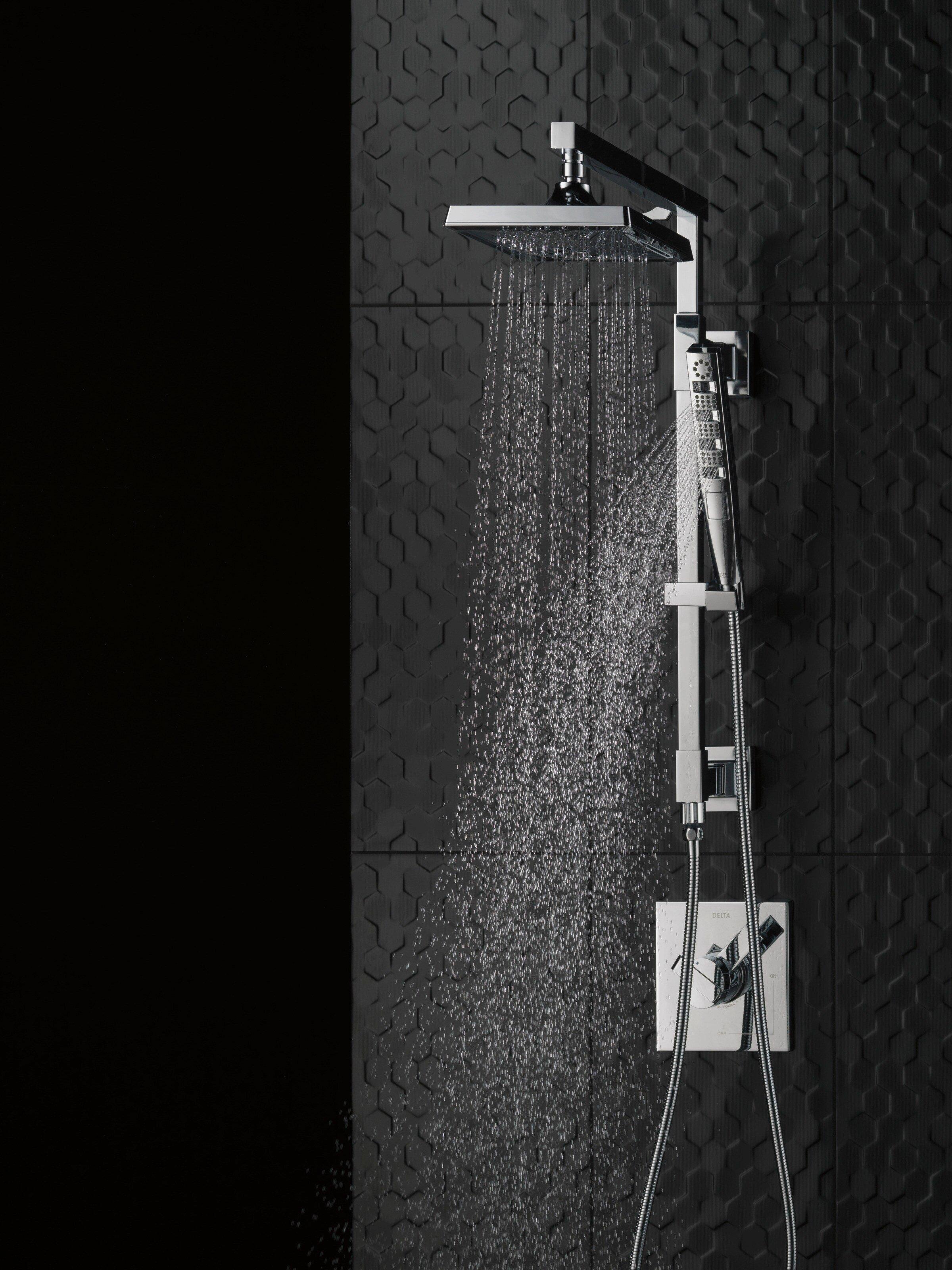 Delta Faucet Chrome Two Handle Bathtub & Shower Faucet (Trim Only) 