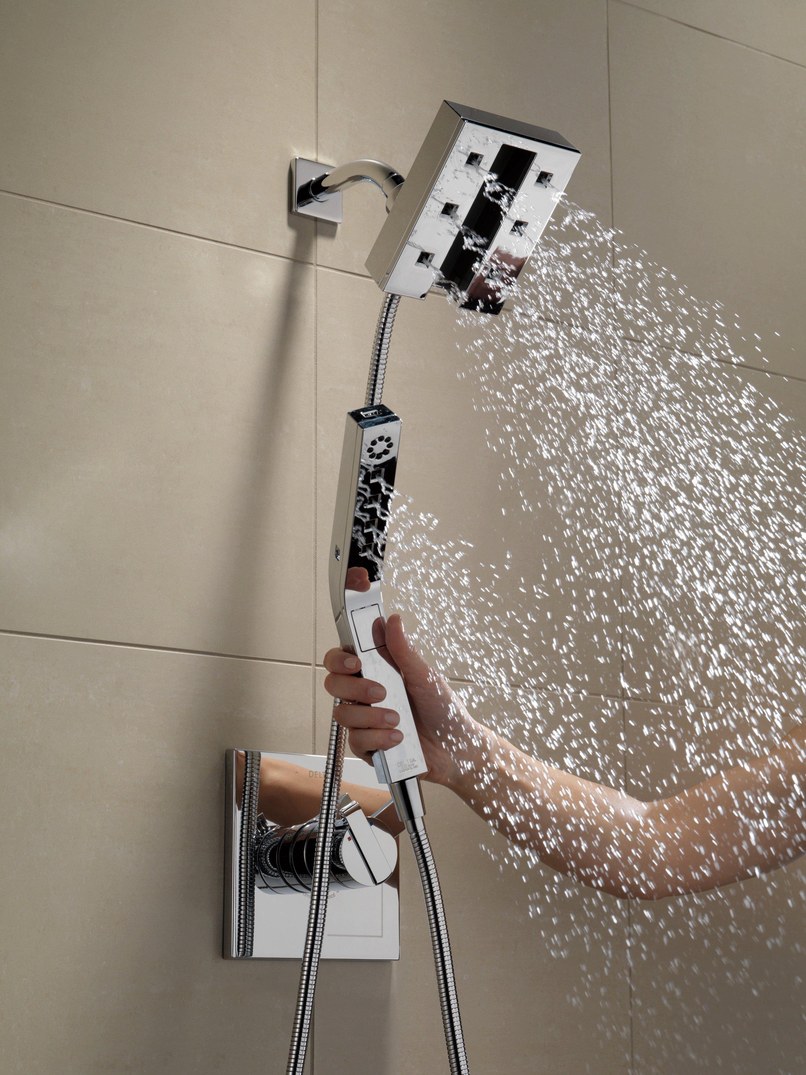 Delta Faucet Chrome Two Handle Bathtub & Shower Faucet (Trim Only) 