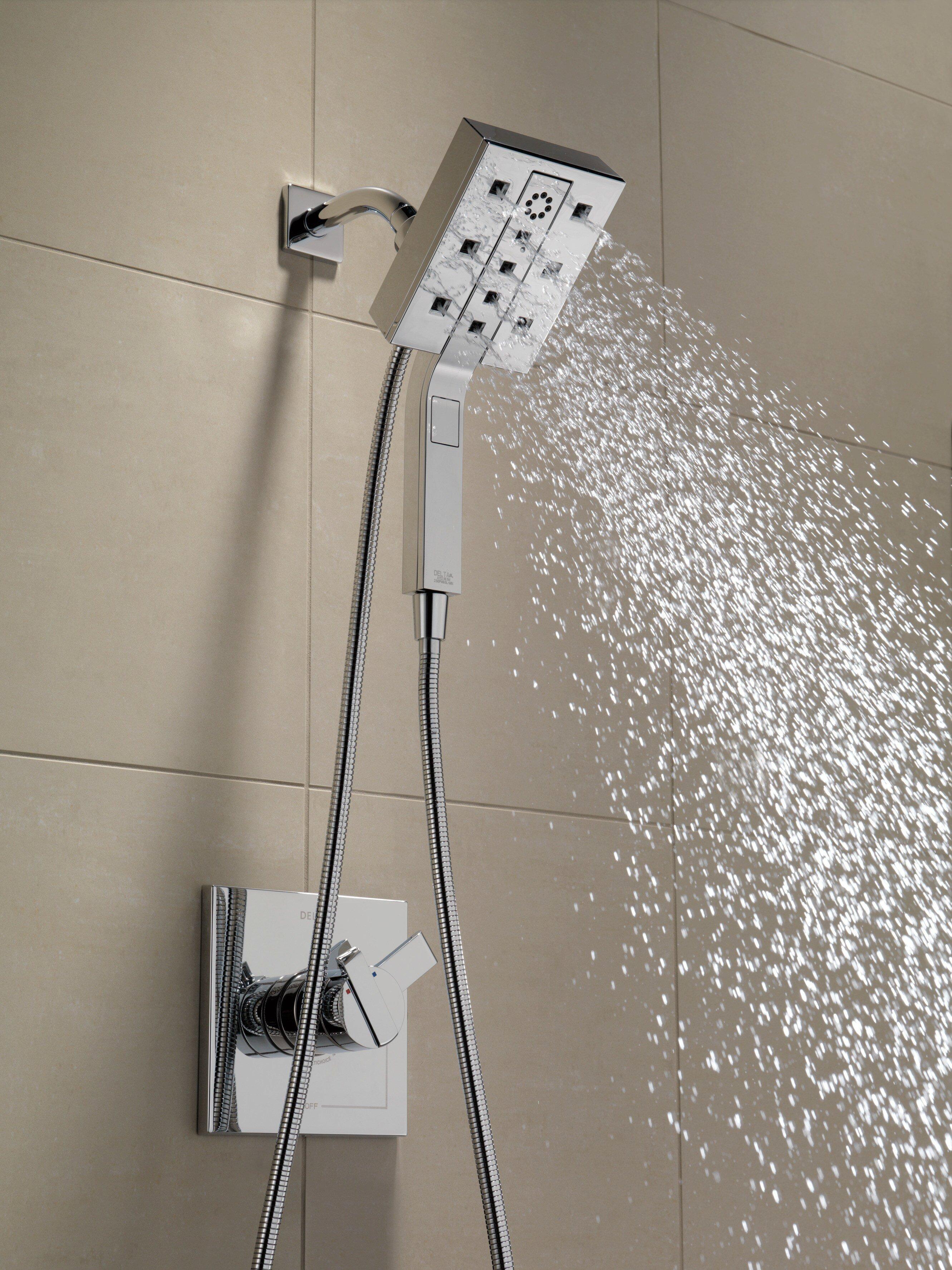 Delta Faucet Chrome Two Handle Bathtub & Shower Faucet (Trim Only) 