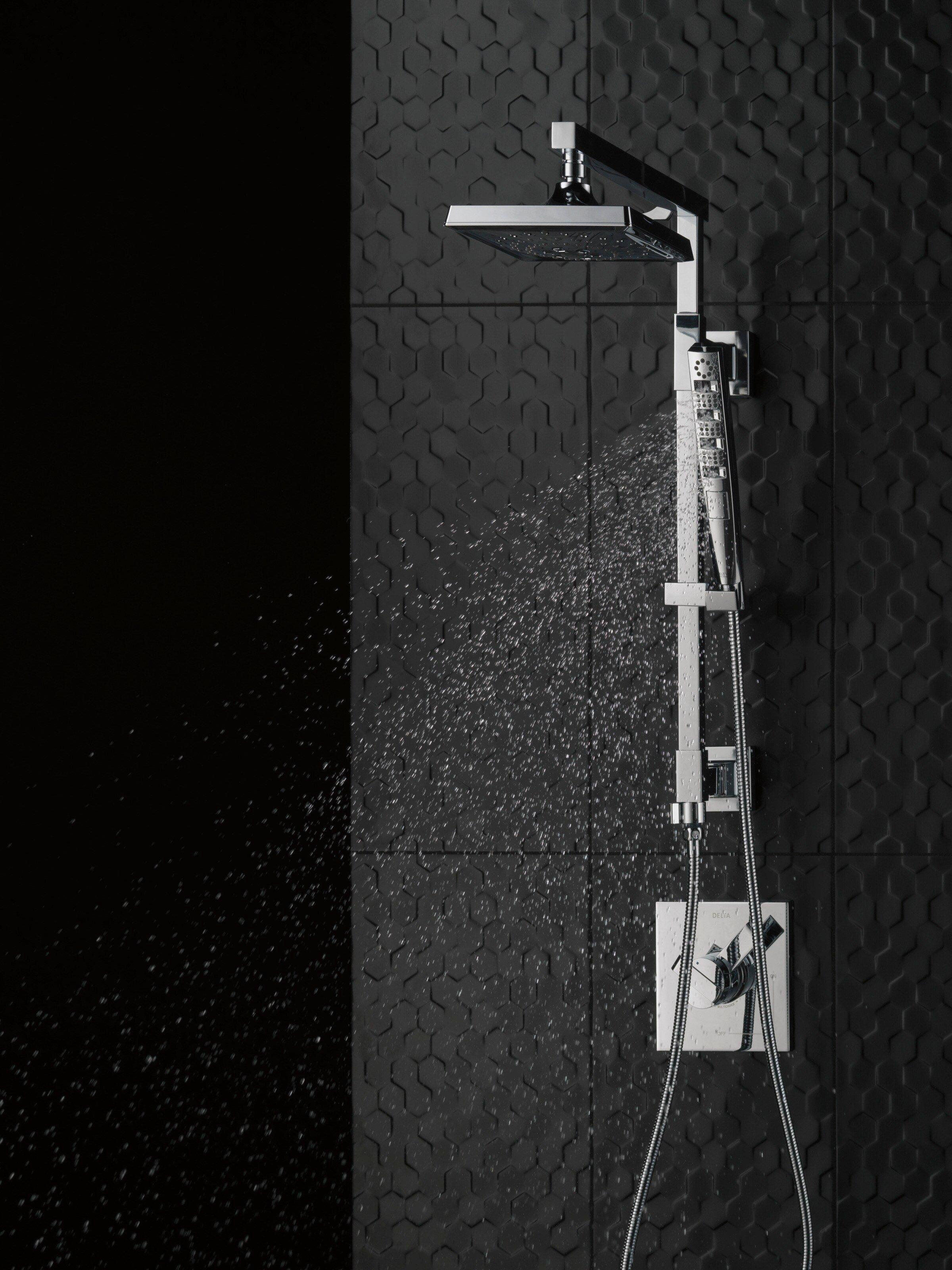 Delta Faucet Chrome Two Handle Bathtub & Shower Faucet (Trim Only) 