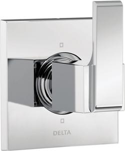 Single Handle Diverter Valve Trim in Chrome