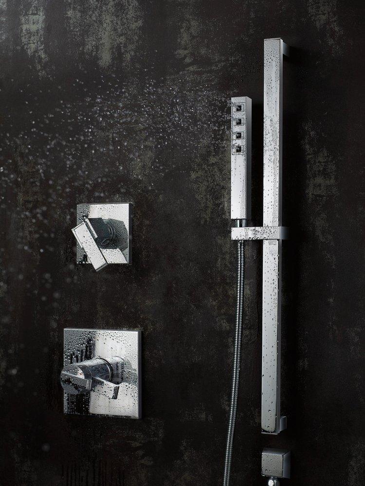 Delta Faucet Chrome Tub and Shower Diverter Valve with Single Lever Handle 