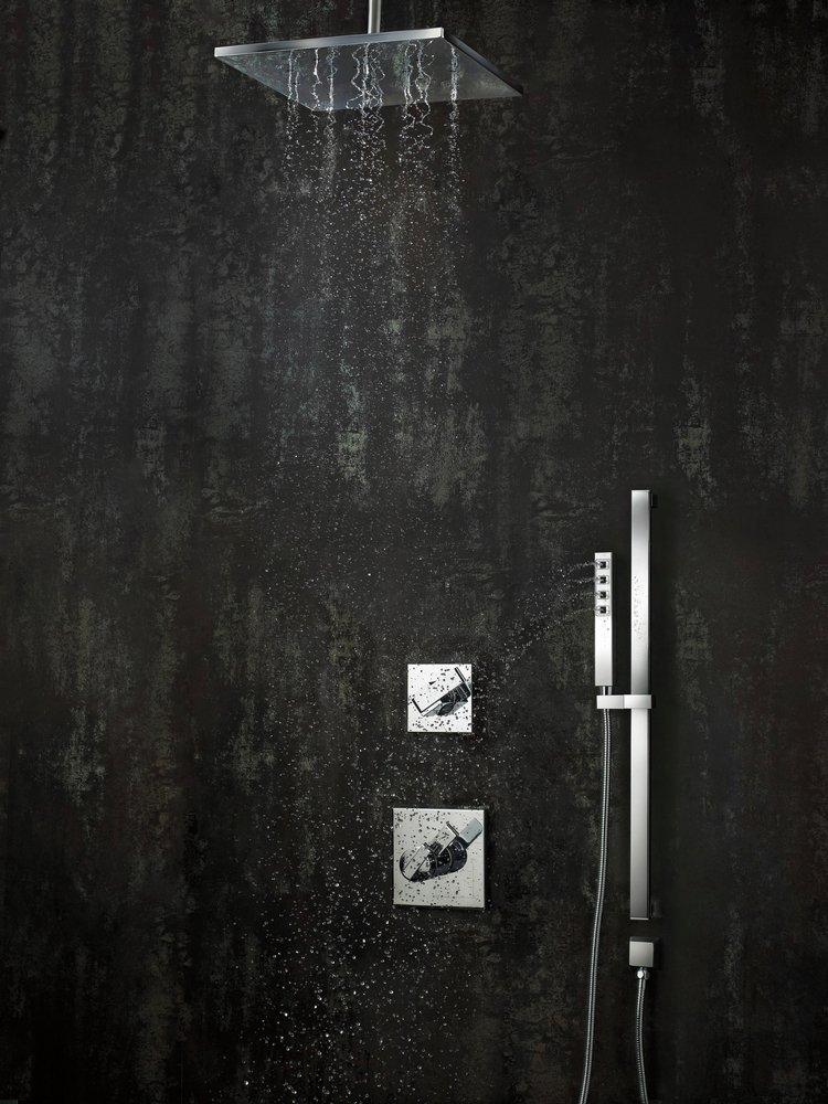 Delta Faucet Chrome Tub and Shower Diverter Valve with Single Lever Handle 