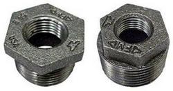 4 X 1-1/4 Galvanized Cast Iron HEX Bushing