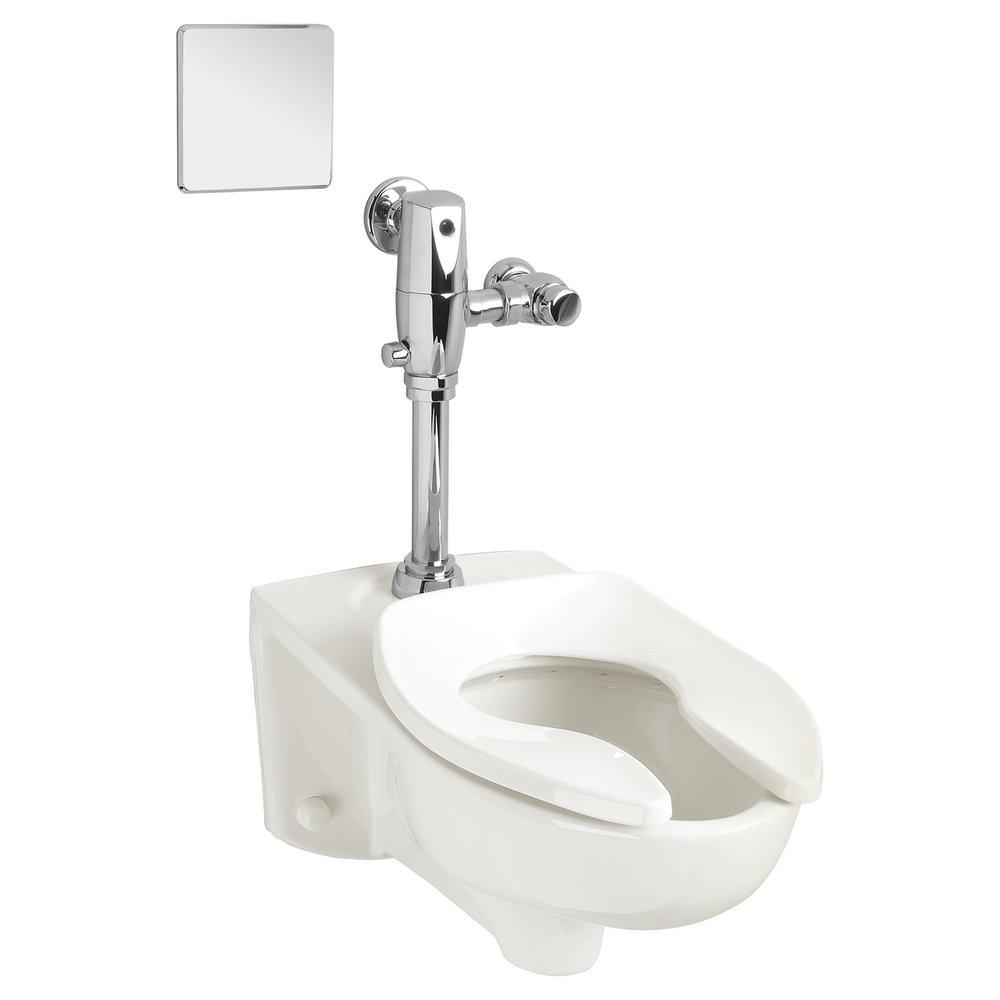 American Standard White Elongated Wall Mount Toilet 
