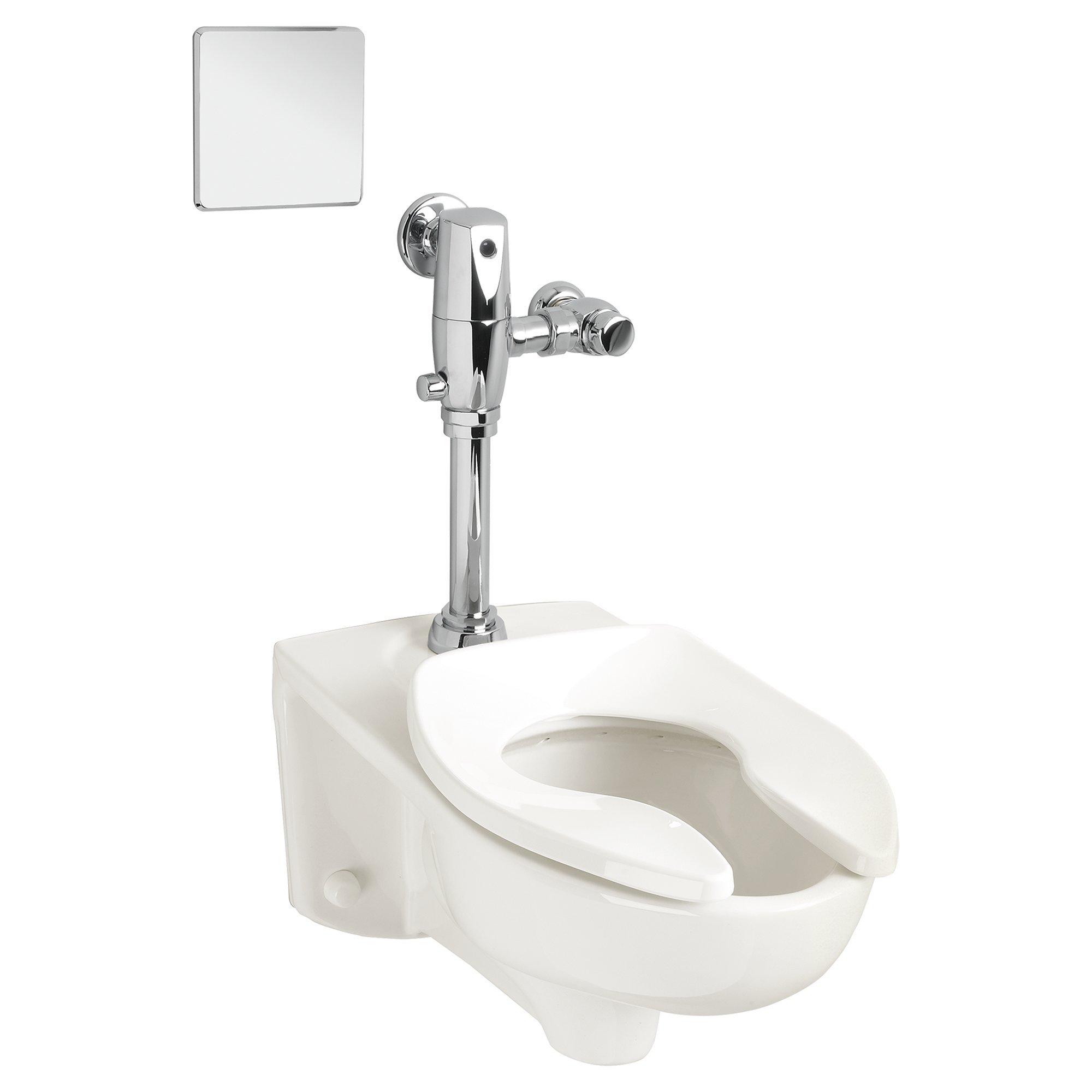 American Standard White 1.6 gpf Elongated Toilet 