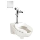American Standard White 1.6 gpf Elongated Toilet 