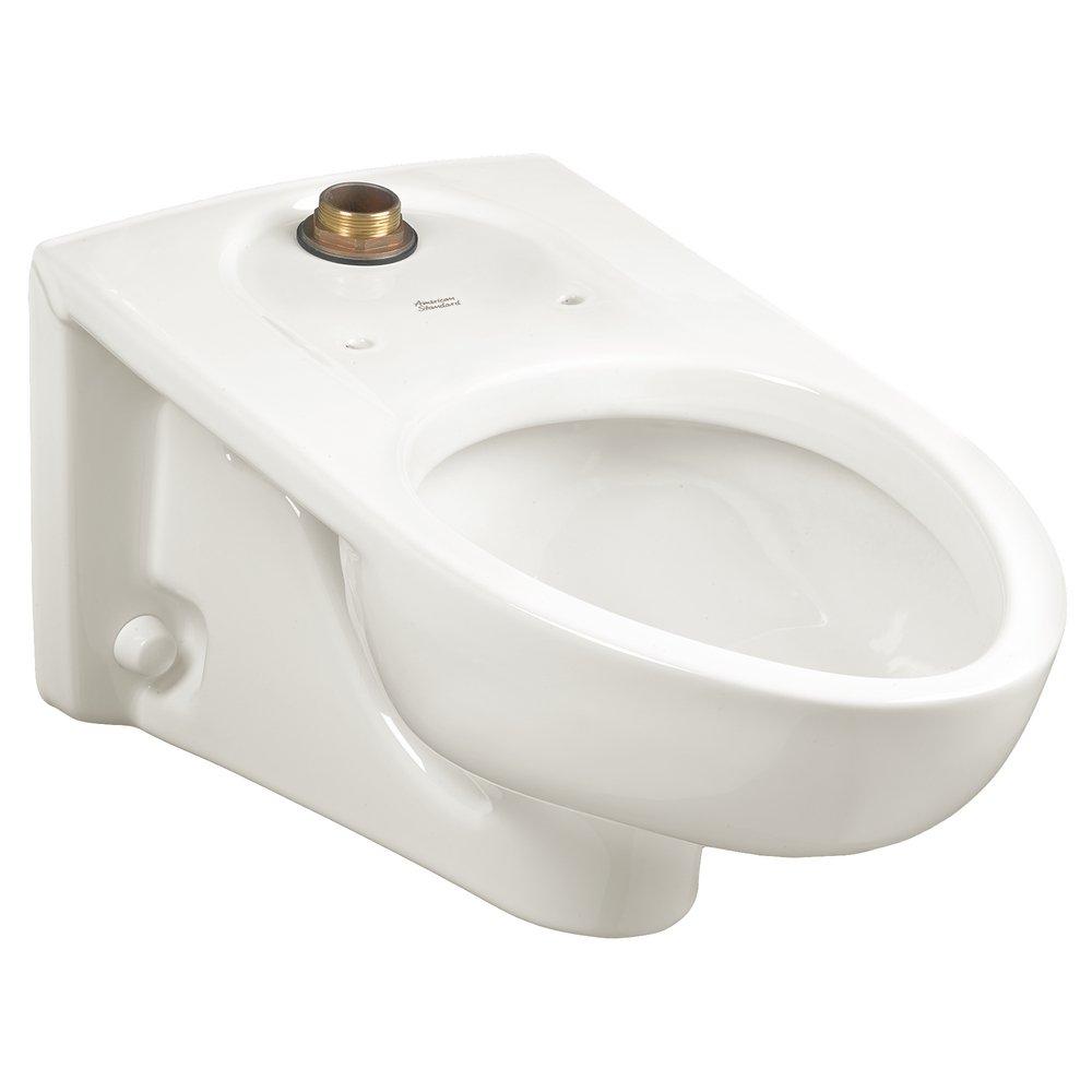American Standard White Elongated Toilet Bowl 