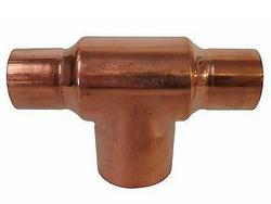 1-1/2 x 3/4 x 1 in. Female x Sweat Brass Reducing Tee