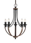 Visual Comfort & Co. Generation Lighting Stardust 67-1/4 in. 5-Light Candelabra E-12 Base Chandelier 