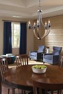 Visual Comfort & Co. Generation Lighting Stardust 67-1/4 in. 5-Light Candelabra E-12 Base Chandelier 