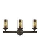 Seagull Lighting Autumn Bronze 100W 3-Light Medium E-26 Base Incandescent Wall or Bath Sconce 