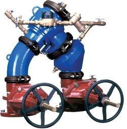 10 in. Epoxy Coated Ductile Iron Flanged 175 psi Backflow Preventer