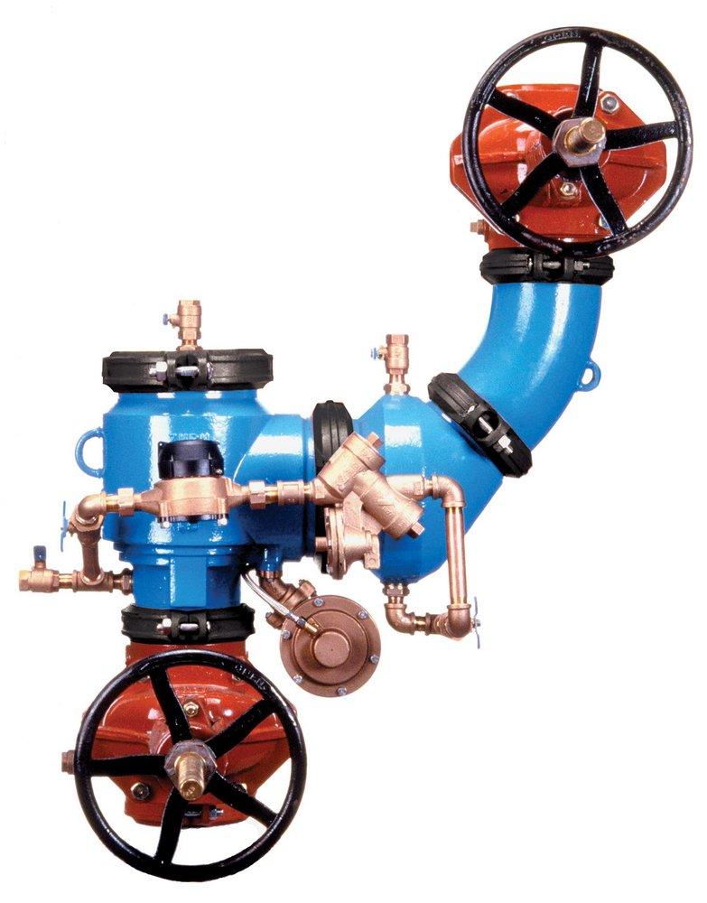 Zurn Wilkins Ductile Iron Flanged 350 psi Backflow Preventer 