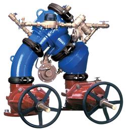 4 in. Epoxy Coated Ductile Iron Flanged 175 psi Backflow Preventer