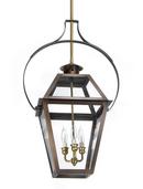 Copper Lighting Solid Copper 3-Light Outdoor Pendant 