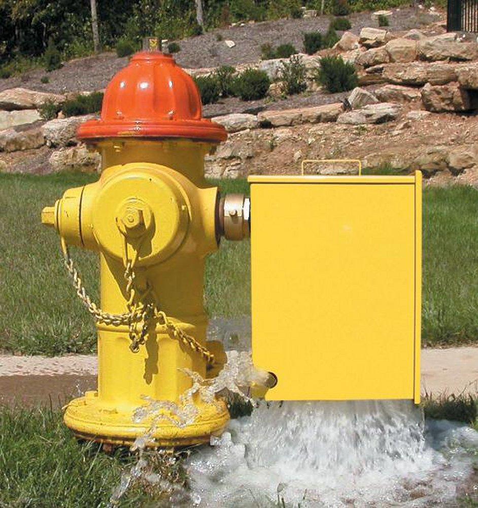 Kupferle, John C Foundry Yellow FNST 2-1/2 in. Automatic Flushing Device and Hydrant Flusher 
