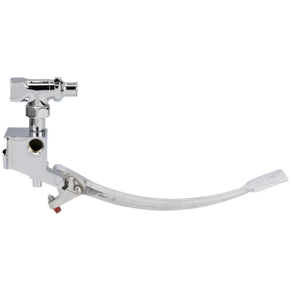 Zurn Polished Chrome Single Foot Pedal Valve 