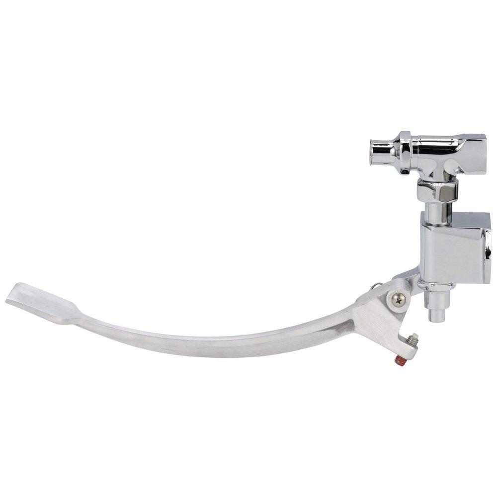 Zurn Polished Chrome Single Foot Pedal Valve 