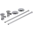 Zurn Polished Chrome 1/2 in x 3/8 in. x 2-1/2 in. Supply Kit in Polished Chrome 