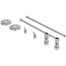 Zurn Chrome Plated Sink 1/2 in x 3/8 in. x 2-3/4 in. Supply Kit 