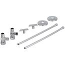 Zurn Chrome Plated Sink 1/2 in x 3/8 in. x 2-3/4 in. Supply Kit 