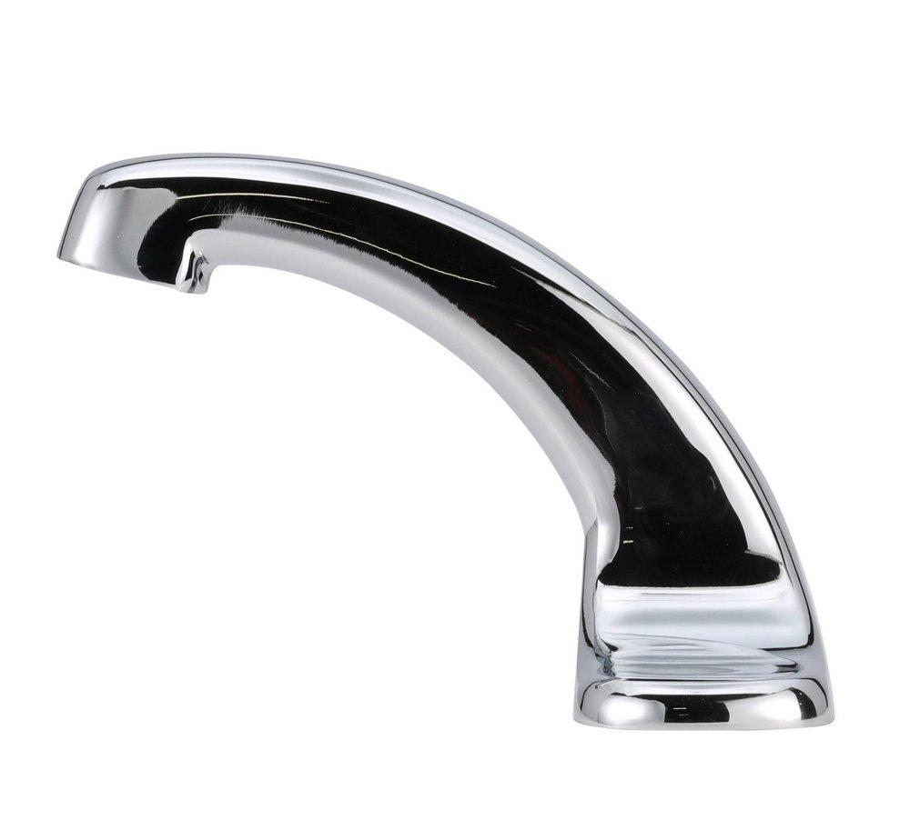 Zurn Chrome Plated Battery Powered Bathroom Sink Faucet with Hydraulic Generator 