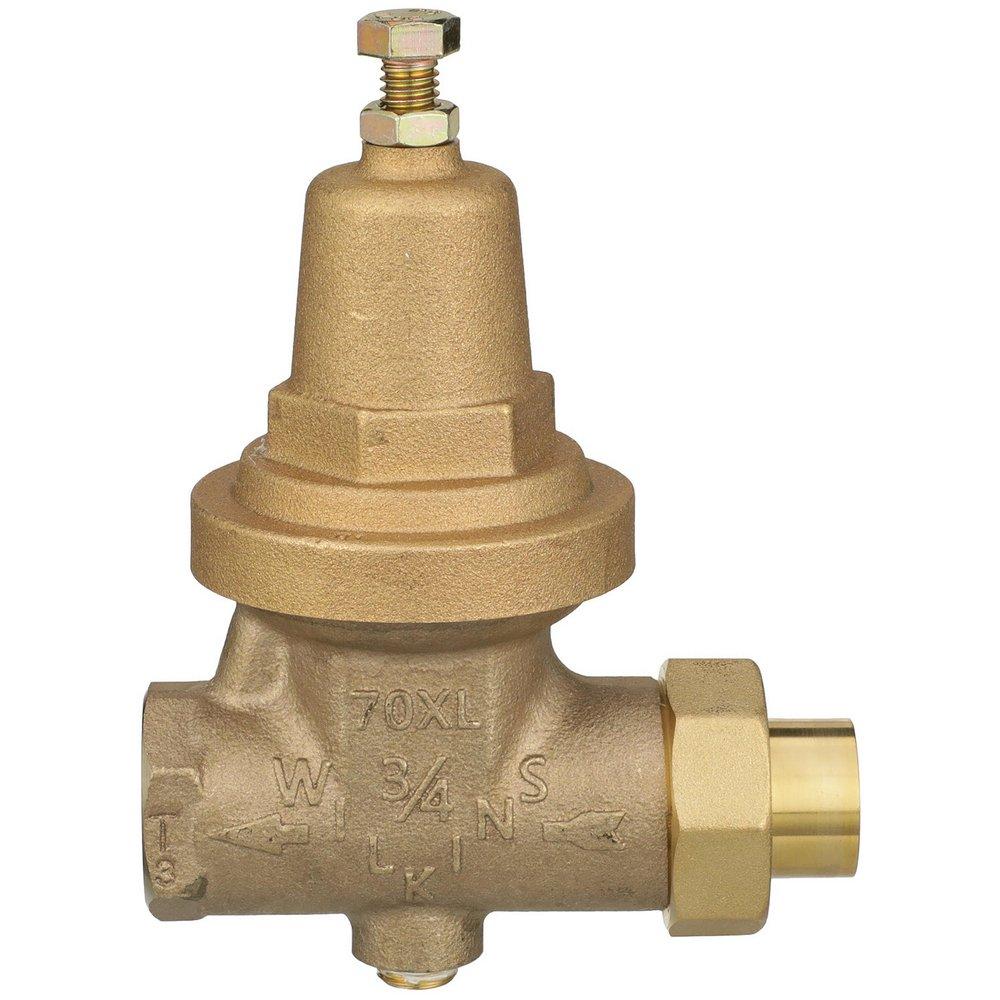 Zurn Wilkins 300 psi Cast Bronze Copper Sweat Pressure Reducing Valve 