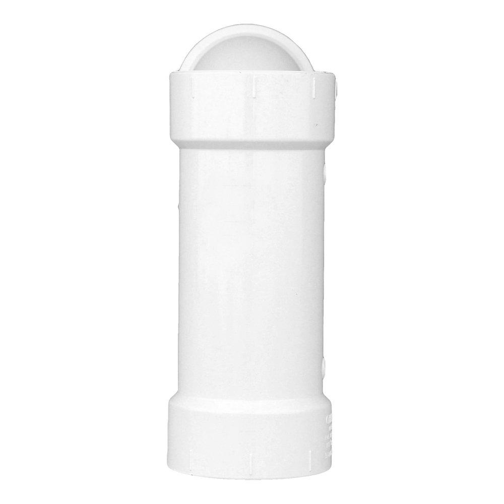White PVC DWV Combination Wye 