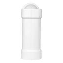 White PVC DWV Combination Wye 