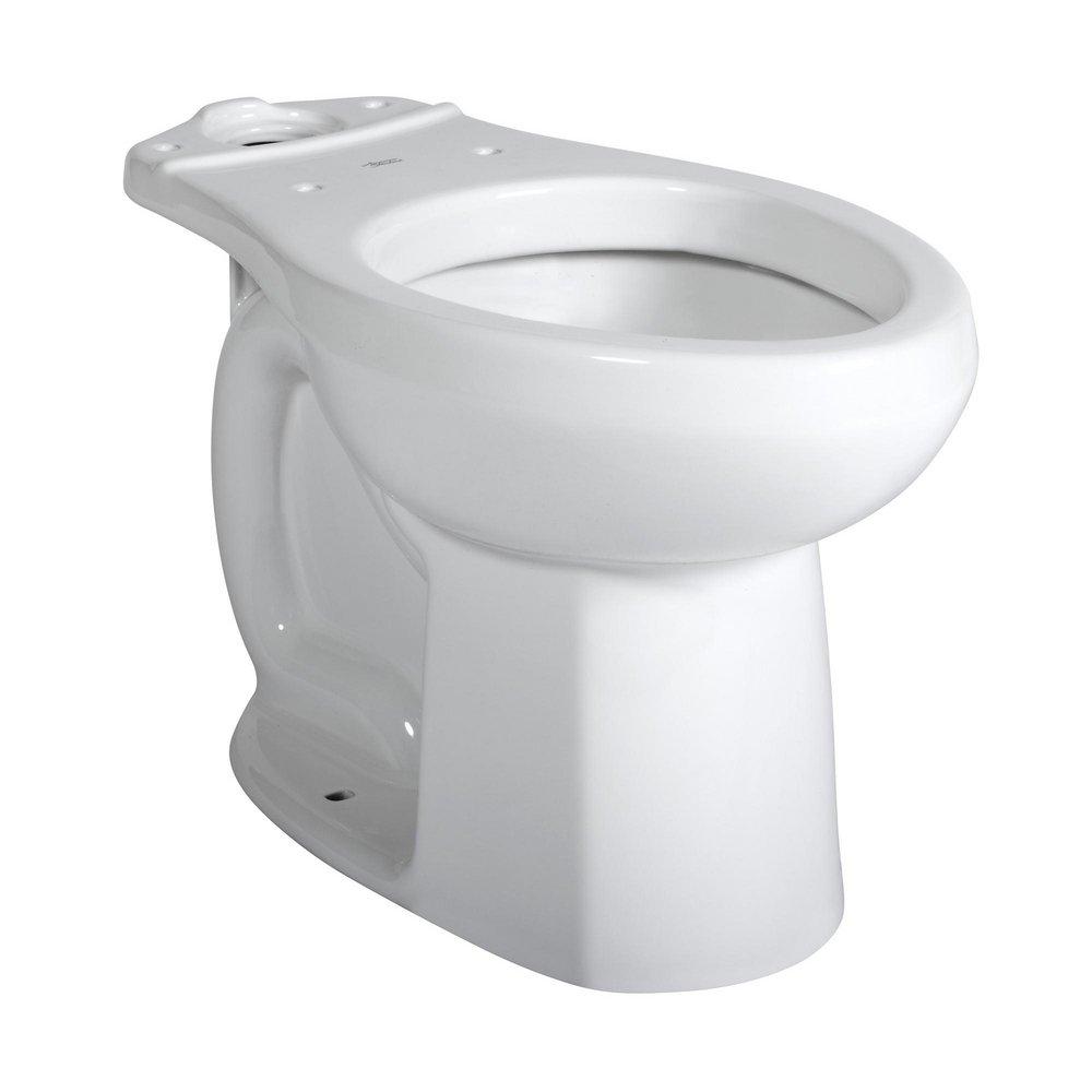 American Standard White Elongated Right Height Toilet Bowl 