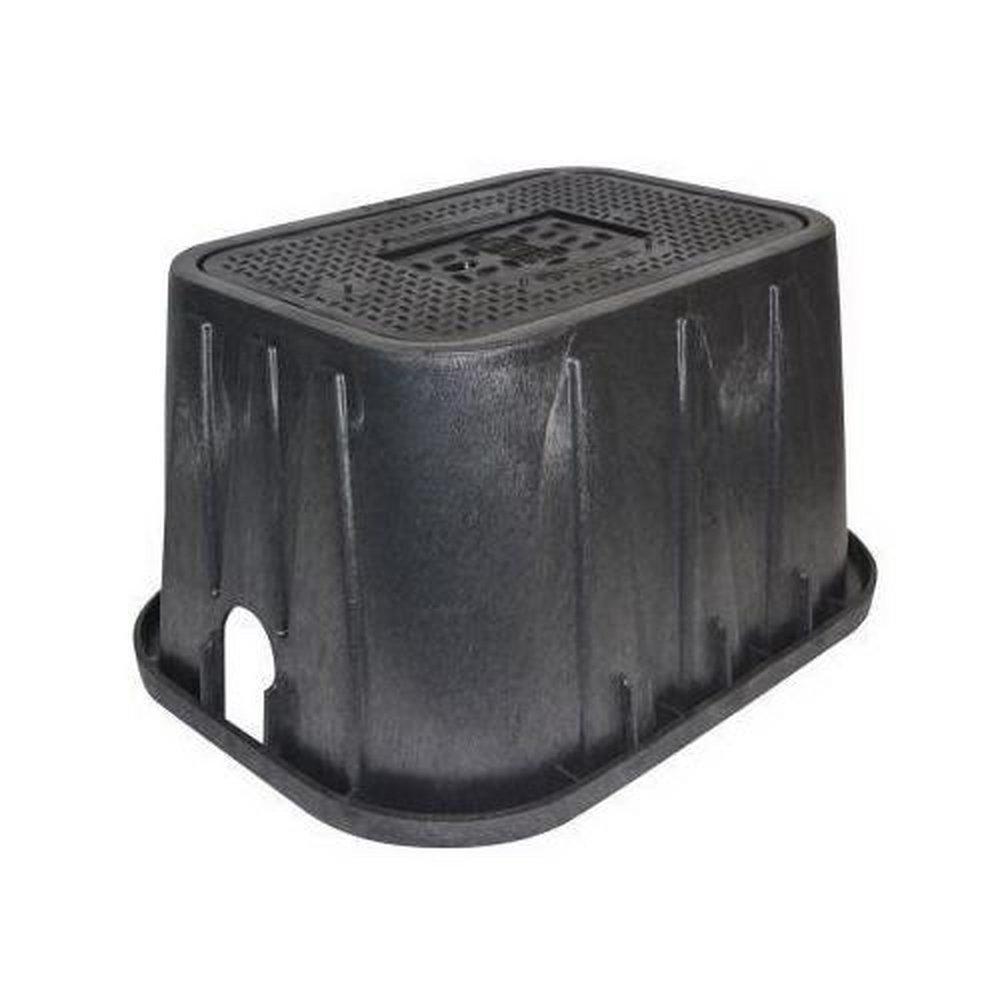 Raven Products Black 11 x 18 in. Plastic Meter Box in Black 