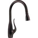 2.2 gpm Single Lever Handle Pull-Down Kitchen Faucet in Oil Rubbed Bronze