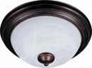 13-1/2 in. Flushmount with Marble Glass Shade