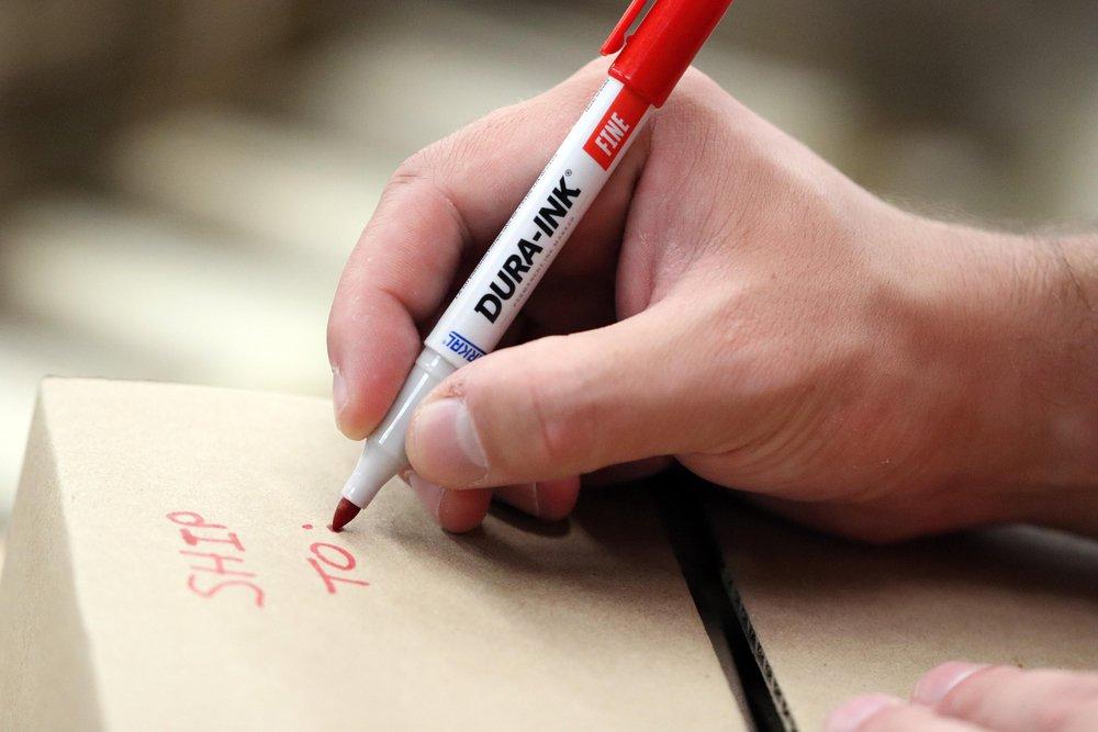 Markal&reg; Black 5-1/2 in. Ink Marker 