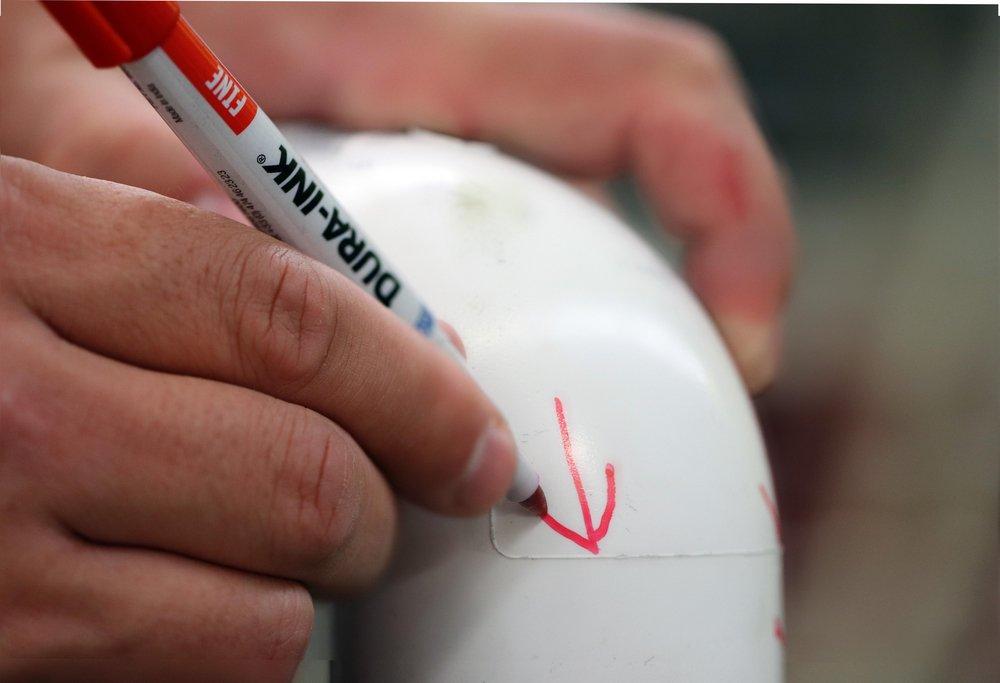 Markal&reg; Black 5-1/2 in. Ink Marker 