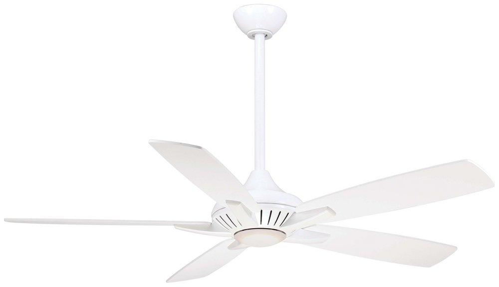 Minka Aire White 5-Blade Ceiling Fan 